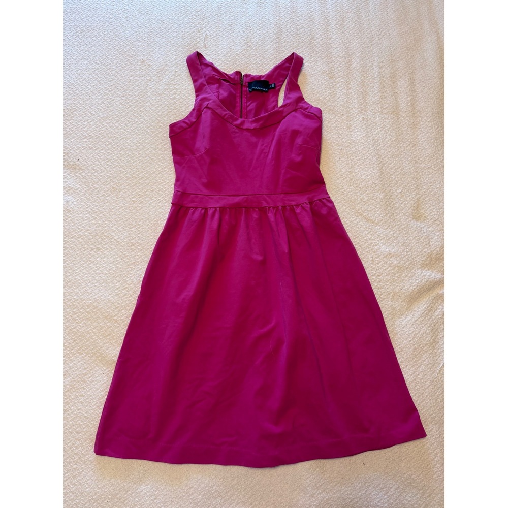 Cynthia Rowley Magenta Pink Racerback Fit and Flare Mini Dress Size M